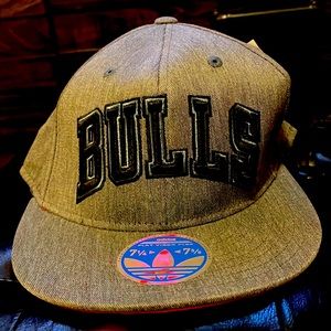 Bulls flat visor hat